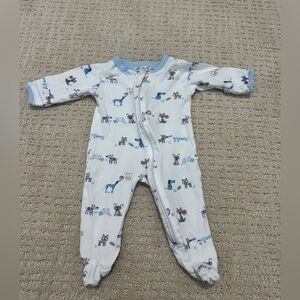 Kissy Kissy Sporty Pups Footie